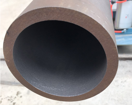 鋼管內外壁拋丸機噴砂效果 鋼管內外壁拋丸機噴砂效果