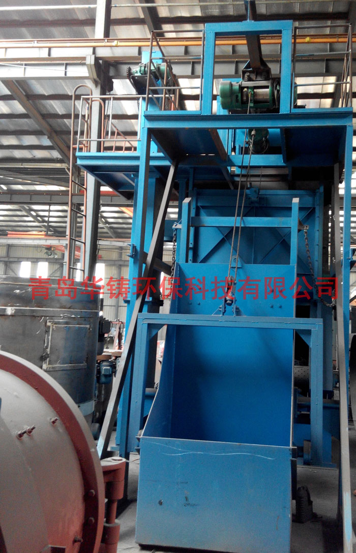 Q3210自動上料拋丸機圖 Q3210自動上料拋丸機圖