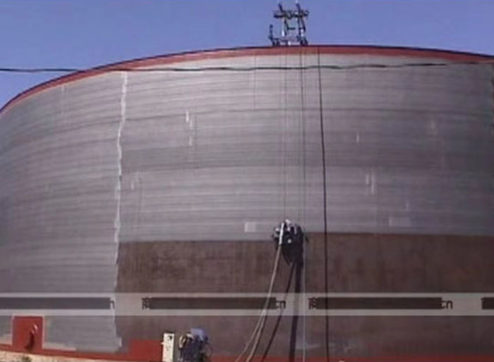 爬壁機器人拋丸機 爬壁機器人拋丸機