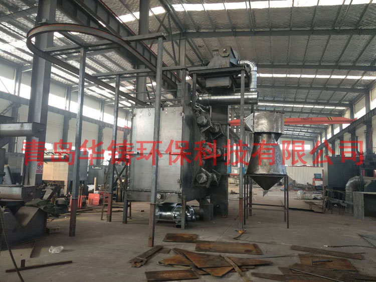 剎車盤拋丸機制作現(xiàn)場圖 剎車盤拋丸機制作現(xiàn)場圖