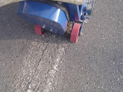 標線拋丸機施工現場圖 標線拋丸機施工現場圖