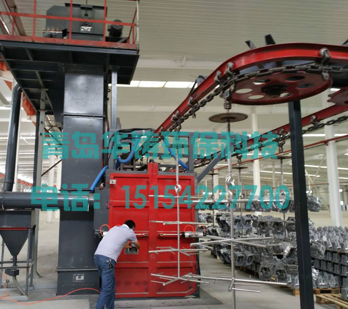 懸鏈式拋丸機結(jié)構(gòu)圖 懸鏈式拋丸機結(jié)構(gòu)圖