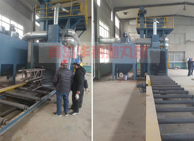 通過(guò)式拋丸機(jī) 通過(guò)式拋丸機(jī)