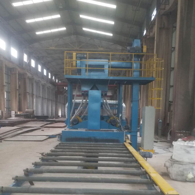 鋼材預(yù)處理線拋丸機 鋼材預(yù)處理線拋丸機