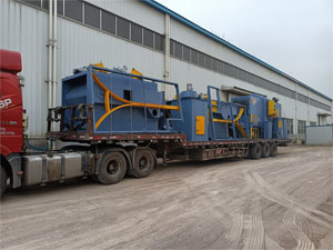 兩臺(tái)吊鉤式、一臺(tái)通過(guò)式拋丸清理機(jī)發(fā)往河北邢臺(tái)